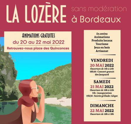 Manifestation La Lozère sans modération Bordeaux