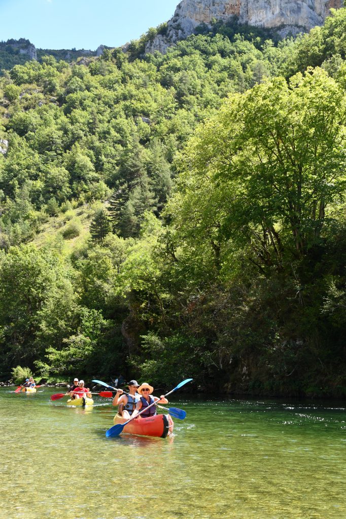 Canoë-kayak dans les Gorges du Tarn @ CG48 - Elodie Lehnebach