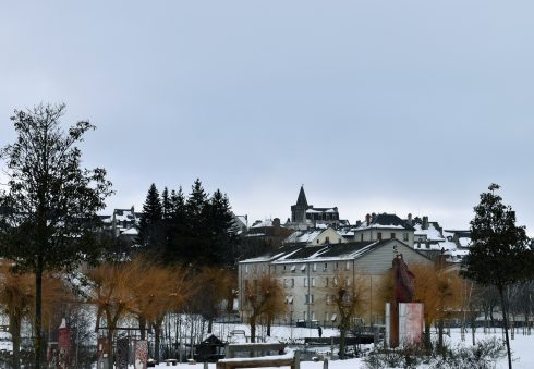 St-Chély-d'Apcher en hiver @ CD48 - EG