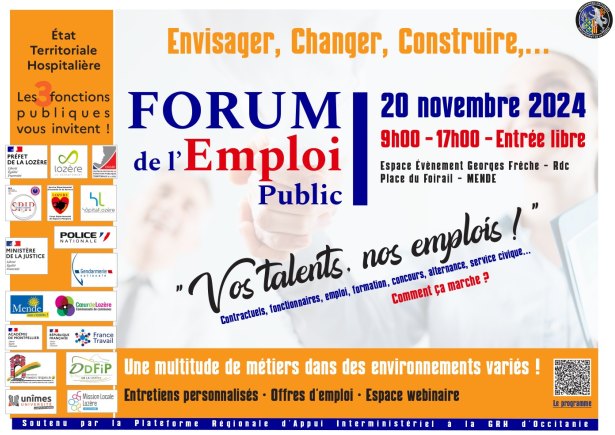 Forum de l'emploi public 2024